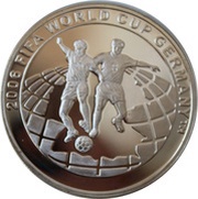 15 000 000 Lira World Cup Germany 2006, Turkey, 2003 reverse image