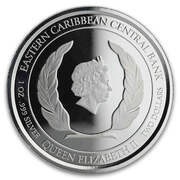 2 Dollars - Elizabeth II Rum Runner; Colourised obverse image