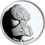 15 000 000 Lira Leyla Gencer, Turkey, 2004 reverse image