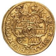 ¼ Ducat - Jakob Ernst von Liechtenstein, Bohemia, 1741 reverse image