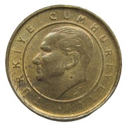1 Yeni Kuruş obverse image