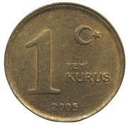1 Yeni Kuruş reverse image