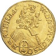 ¼ Ducat - Wolfgang von Schrattenbach obverse image