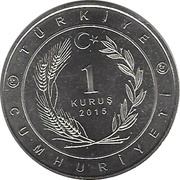 1 Kuruş Hun Empire obverse image