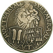 1 Thaler - Franz von Dietrichstein, Bohemia, 1618 reverse image