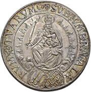 1 Thaler - Franz von Dietrichstein, Bohemia, 1629-1630 reverse image