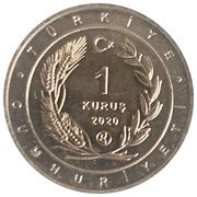 1 Kuruş Spoonbill obverse image