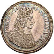 1 Thaler - Charles III Joseph of Lorraine obverse image