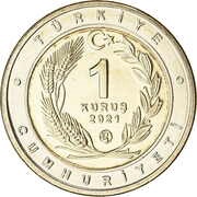 1 Kuruş Tarsus çatalburun obverse image