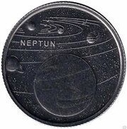 1 Kuruş Neptun, Turkey, 2022 reverse image