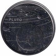 1 Kuruş Pluto, Turkey, 2022 reverse image