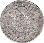 1 Thaler - Charles III Joseph of Lorraine, Bohemia, 1705 reverse image