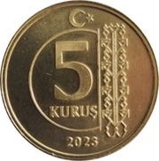 5 Kuruş reverse image
