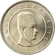 10 Yeni Kuruş obverse image