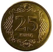 25 Kuruş reverse image