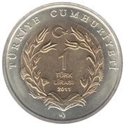 1 Lira Brown Bear obverse image