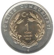 1 Lira Red Deer obverse image