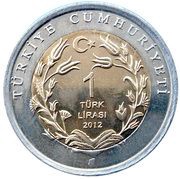 1 Lira Anatolian Leopard obverse image
