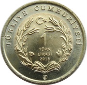 1 Lira Anatolian Mouflon obverse image