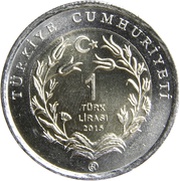 1 Lira Angora Goat obverse image