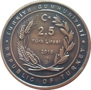 2,5 Lira Nasreddin Hoca No 2 obverse image