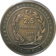 2,5 Lira Nasreddin Hoca № 3 obverse image
