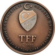 2.5 Lira Trabzonspor obverse image
