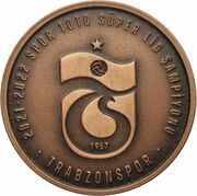 2.5 Lira Trabzonspor, Turkey, 2022 reverse image