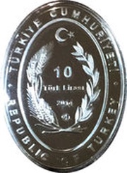 10 Lira Tokat Clock Tower obverse image