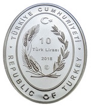 10 Lira Çorum Clock Tower obverse image