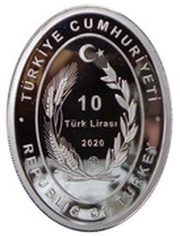 10 Lira Amasya Clock Tower obverse image