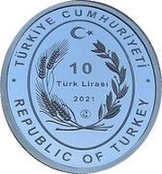 10 Lira Niğde Clock Tower obverse image