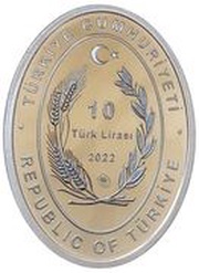 10 Lira Sivrihisar Clock Tower obverse image