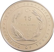 15 Lira Ladybug obverse image