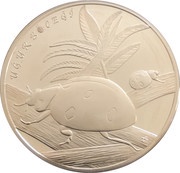 15 Lira Ladybug, Turkey, 2016 reverse image