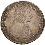 1 Thaler - Wolfgang von Schrattenbach obverse image