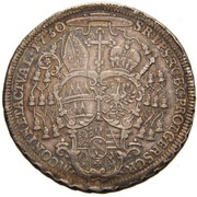 1 Thaler - Wolfgang von Schrattenbach, Bohemia, 1730-1736 reverse image