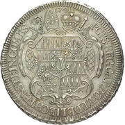 1 Thaler - Jakob Ernst von Liechtenstein-Kastelkorn, Bohemia, 1741 reverse image
