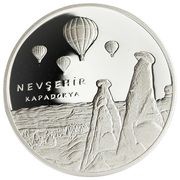 20 Lira Ankara - Nevşehir, Turkey, 2015 reverse image