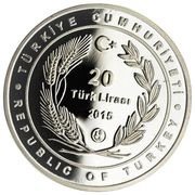 20 Lira Esma Deniz obverse image
