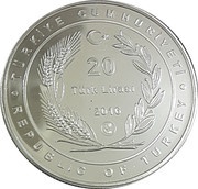 20 Lira Sculpture Workshop of Yesemek obverse image