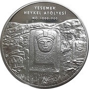 20 Lira Sculpture Workshop of Yesemek, Turkey, 2016 reverse image