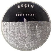 20 Lira Beçin, Turkey, 2016 reverse image