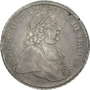 1 Thaler - Ferdinand Julius Troyer obverse image