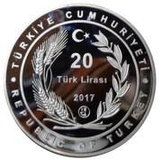 20 Lira Turkish Theater - Meddah obverse image