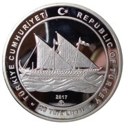 20 Lira Admiral Umur Bey obverse image