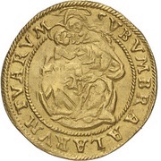 1 Ducat - Franz von Dietrichstein, Bohemia, 1613-1636 reverse image