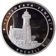 20 Lira Yelkenkaya Lighthouse, Turkey, 2018 reverse image