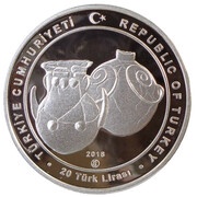 20 Lira Troya obverse image