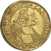 1 Ducat - Charles II of Liechtenstein-Kastelkorn obverse image
